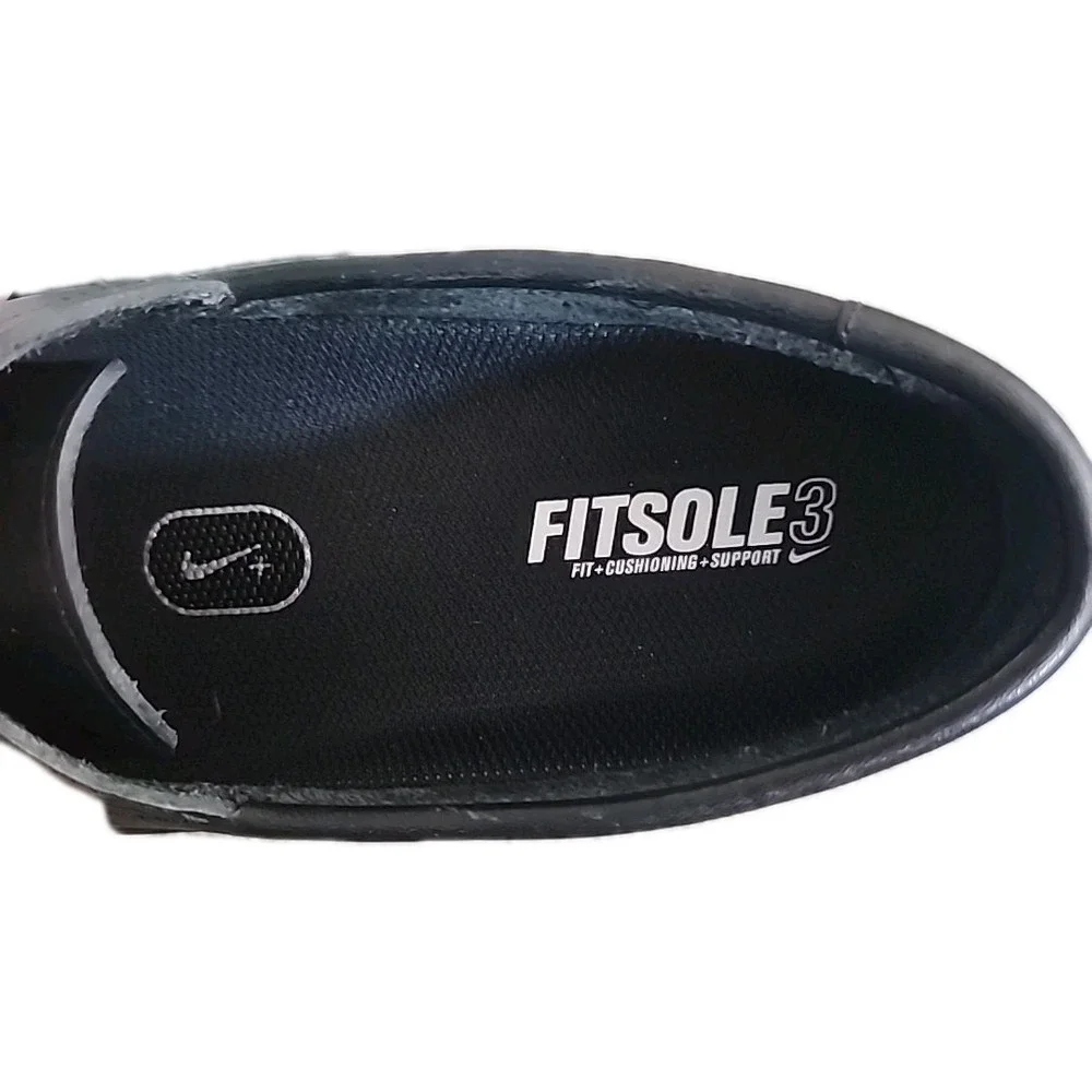 Nike Loafer‎ FITSOLE3 Black Leather Women's 9.5B